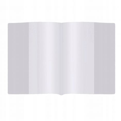 Okładka na książkę/zeszyt A5, Wysokość: 213mm, Przezroczysta, 10szt